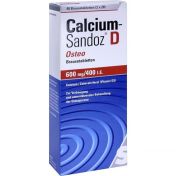 Calcium-Sandoz D Osteo Brausetabletten günstig im Preisvergleich