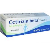 Cetirizin beta Tropfen