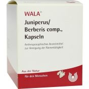 JUNIPERUS/BERBERIS COMP KAPSELN günstig im Preisvergleich