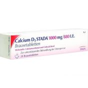 Calcium D3 STADA 1000mg/ 880 I.E. Brausetabletten