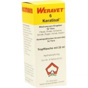 Weravet Keratisal® Nr. 6 Tropfen bei Erkrankungen am Auge günstig im Preisvergleich