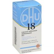 BIOCHEMIE DHU 18 CALCIUM SULFURATUM HAHNEMANNI D12