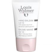 WIDMER Hand Balsam UV 10 leicht parfümiert