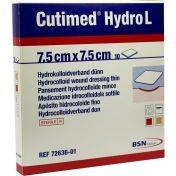 Cutimed Hydro L7.5x7.5cm Hydrokolloidverband dünn