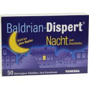 Baldrian-Dispert Nacht zum Einschlafen günstig im Preisvergleich
