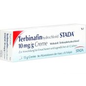 Terbinafinhydrochlorid STADA 10mg/g Creme günstig im Preisvergleich