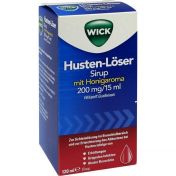 WICK Husten-Löser Sirup mit Honigaroma günstig im Preisvergleich