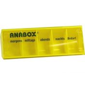 ANABOX-Tagesbox gelb