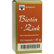 Biotin + Zink günstig im Preisvergleich