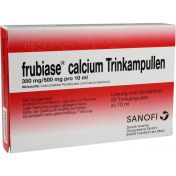 FRUBIASE CALCIUM T