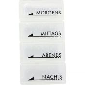 Tablettendose mo/mi/ab/na m.Blindenschr.weiß trans günstig im Preisvergleich