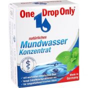 One Drop Only natürliches Mundwasser Konzentrat günstig im Preisvergleich