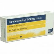 paracetamol - ct 500mg Tabletten