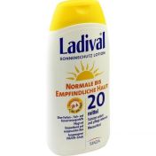 Ladival norm.bis empf.Haut Lotion LSF20 günstig im Preisvergleich