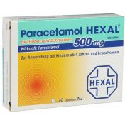 Paracetamol 500mg Hexal bei Fieber und Schmerzen günstig im Preisvergleich