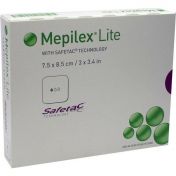 MEPILEX LITE 7.5X8.5 CM STERIL
