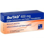 ibuTAD 400mg gegen Schmerzen und Fieber Filmtabl. günstig im Preisvergleich