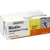 Biotin-ratiopharm 5 mg günstig im Preisvergleich