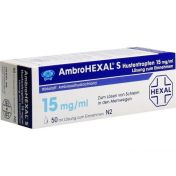 AmbroHEXAL S Hustentropfen 15mg/ml