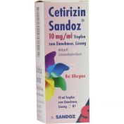 Cetirizin Sandoz 10mg/ml Tropfen