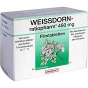 WEISSDORN-ratiopharm 450mg Filmtabletten