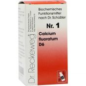 Biochemie 1 Calcium fluoratum D6 günstig im Preisvergleich
