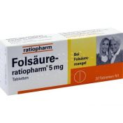 Folsäure-ratiopharm 5mg günstig im Preisvergleich