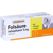 Folsäure-ratiopharm 5mg günstig im Preisvergleich