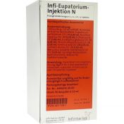 Infi-Eupatorium-Injektion N günstig im Preisvergleich