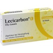 Lecicarbon E CO2-Laxans günstig im Preisvergleich