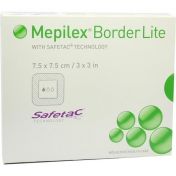 Mepilex Border Lite Verband 7.5cmx7.5cm