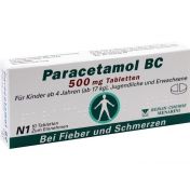Paracetamol BC 500mg Tabletten günstig im Preisvergleich