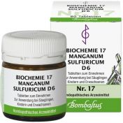 Biochemie 17 Manganum sulfuricum D 6 günstig im Preisvergleich