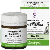 Biochemie 18 Calcium sulfuratum D 6