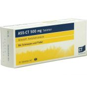 ASS - CT 500mg Tabletten günstig im Preisvergleich