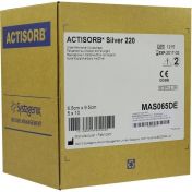 ACTISORB 220 SILVER 9.5x6.5cm steril günstig im Preisvergleich