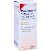 Paracetamol STADA Saft 200mg/5ml Lösung z Einnehm