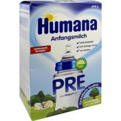 Humana Anfangsmilch Pre Pulver günstig im Preisvergleich
