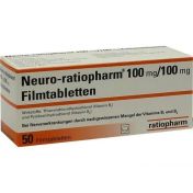 Neuro-ratiopharm 100mg/100mg Filmtabletten günstig im Preisvergleich