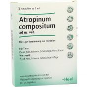 Atropinum compositum ad. us. Ampullen vet.