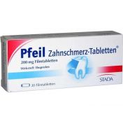 PFEIL ZAHNSCHMERZ TABLETTEN