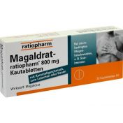 Magaldrat-ratiopharm 800mg Tabletten günstig im Preisvergleich