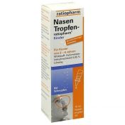 NasenTropfen-ratiopharm Kinder Konservier.frei günstig im Preisvergleich