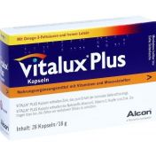 Vitalux Plus Lutein und Omega-3 günstig im Preisvergleich