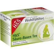 H&S Wohlfühltee feminin Säuren Basen Tee