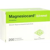 Magnesiocard 2.5 mmol günstig im Preisvergleich