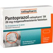 Pantoprazol-ratiopharm SK 20mg magensaftres. Tbl. günstig im Preisvergleich