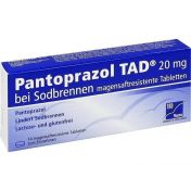Pantoprazol TAD 20mg bei Sodbrennen günstig im Preisvergleich
