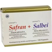 Safran + Salbei Kapseln 120St.