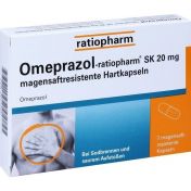 Omeprazol-ratiopharm SK 20mg magensaftres.Hartkap.